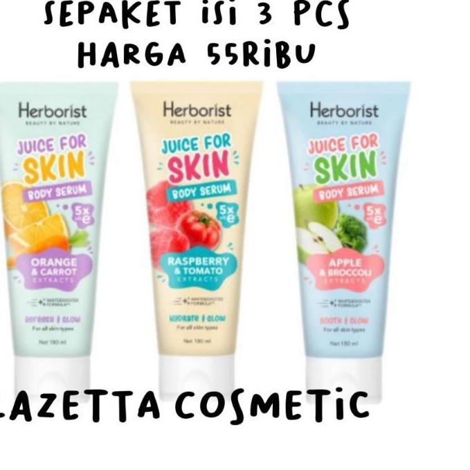 ➼ Herborist Body Serum Satu Paket 55ribu | Body Serum Herborist  | Paket Body Serum Herborist ➮