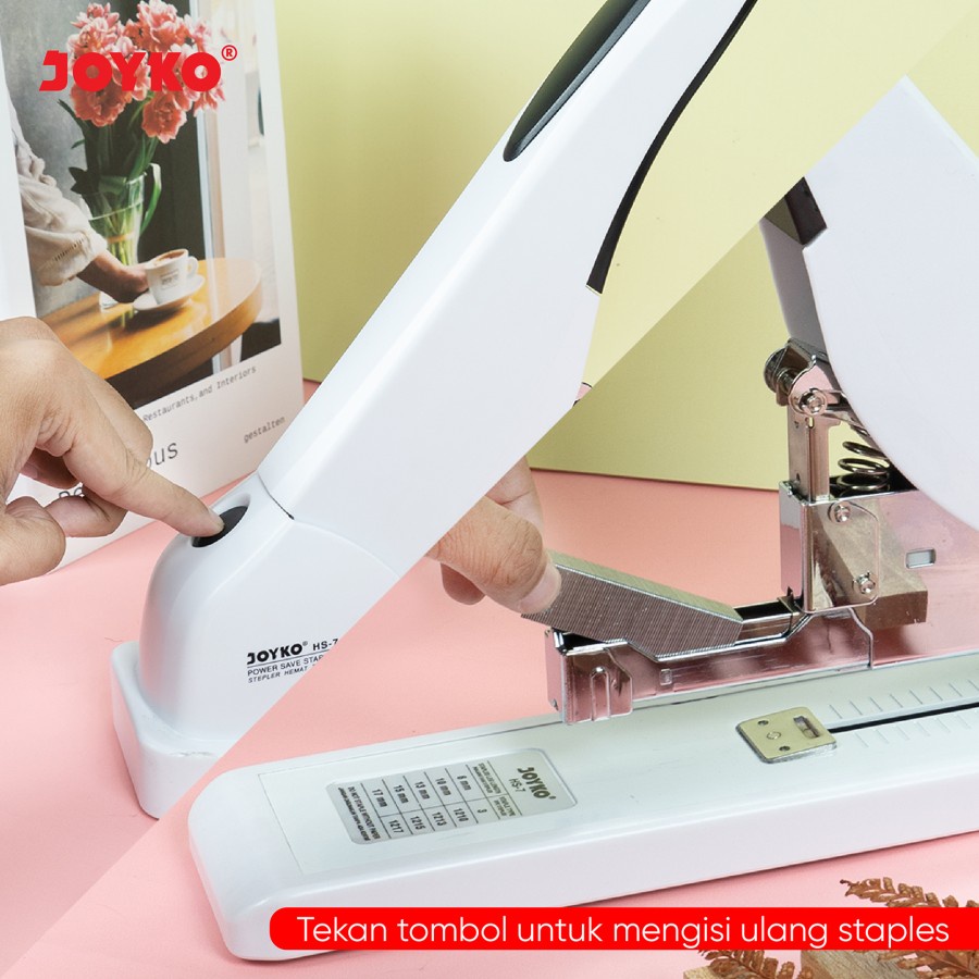 Heavy Duty Stapler / Stepler Jilid Joyko HS-7 Power Save