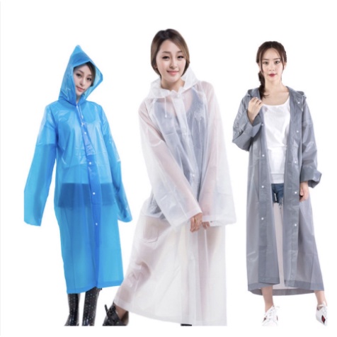 Jas Hujan Korea Fashionable Import Termurah &amp; Berkualitas Reusable EVA