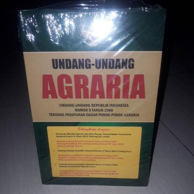 

[ART. 256525] Undang undang agraria