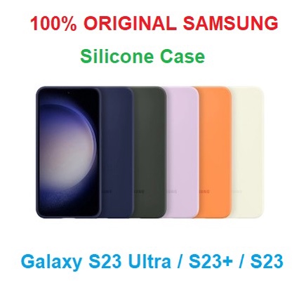 SAMSUNG Silicone Case S23 Ultra S23+ S23 Plus Original