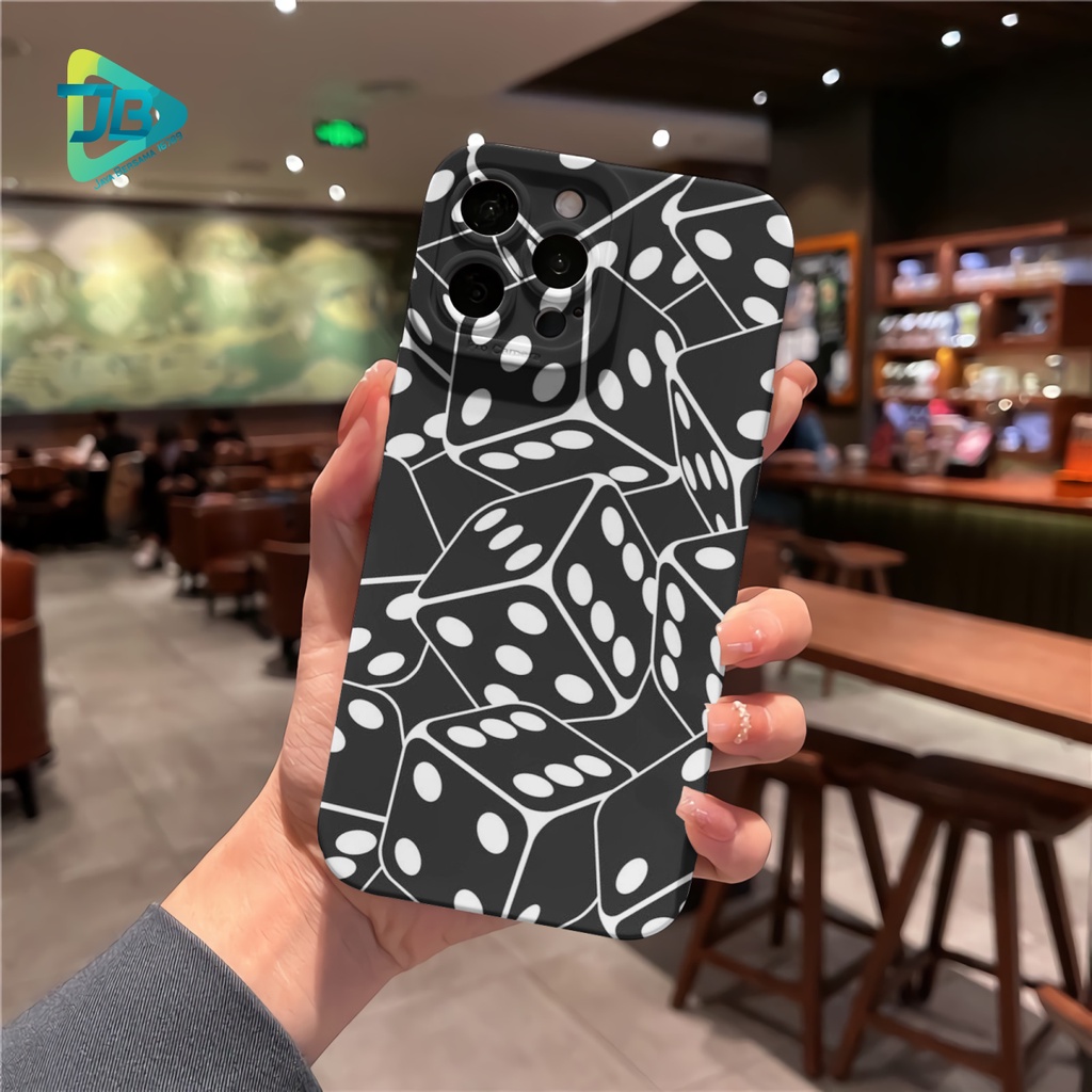 CUSTOM CASE SOFTCASE SILIKON PROCAMERA DADU CUSTOM OPPO A3S A1K A5S A7 A37 NEO 9 A15 A15S A16 F1S A59 A96 A52 A92 A31 A8 A33 A53 A9 A5 2020 JB7498