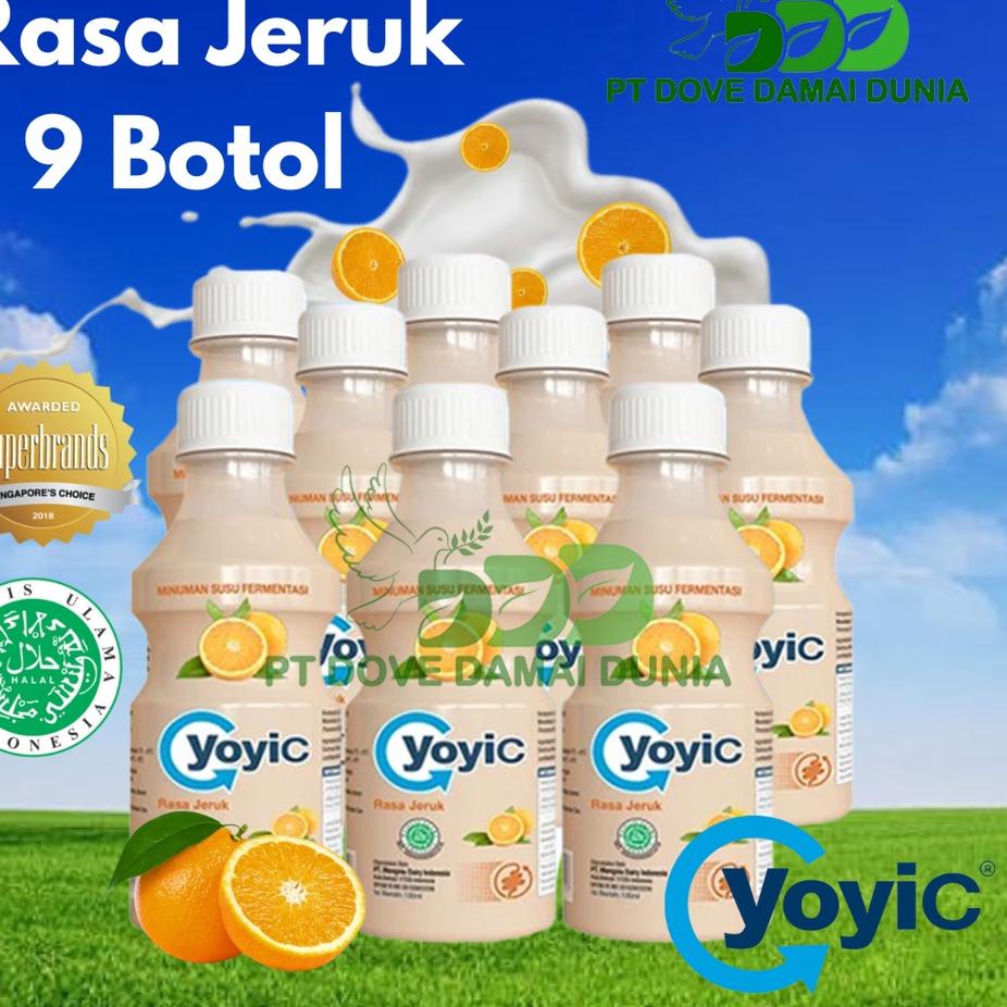 

Langsung pesan9q4Pe 9 Botol Yoyic Minuman Susu Fermentasi 130mL Jeruk