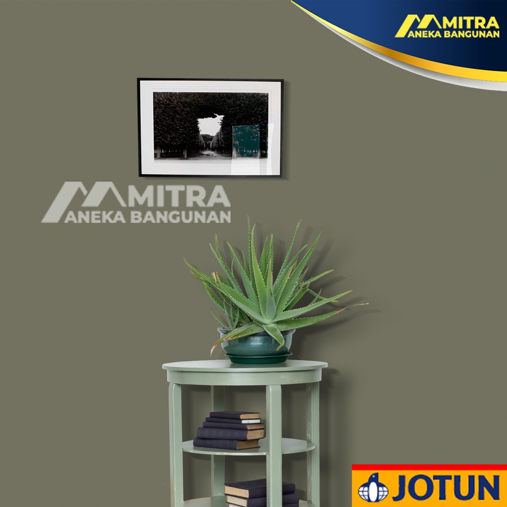 Promo Cat Tembok Jotun Interior Eksterior Warna Autumn Leaf 8044 / Hijau Lumut Army