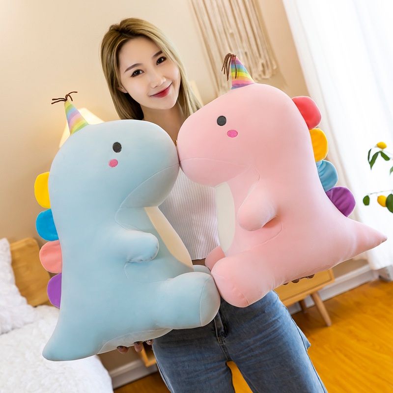 Boneka Dinosaurus Unicorn Mainan Boneka anak Kado Ulang Tahun KKV