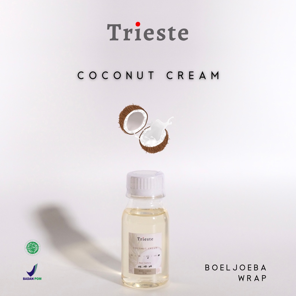 Trieste Coconut Cream Syrup Repack [30, 50, 100] g