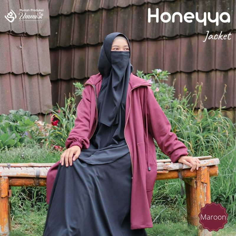 Jaket Honeyya Rumah produksi ummi | Jaket muslimah