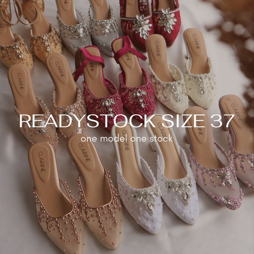 Wedding Shoes Readystock Size 37