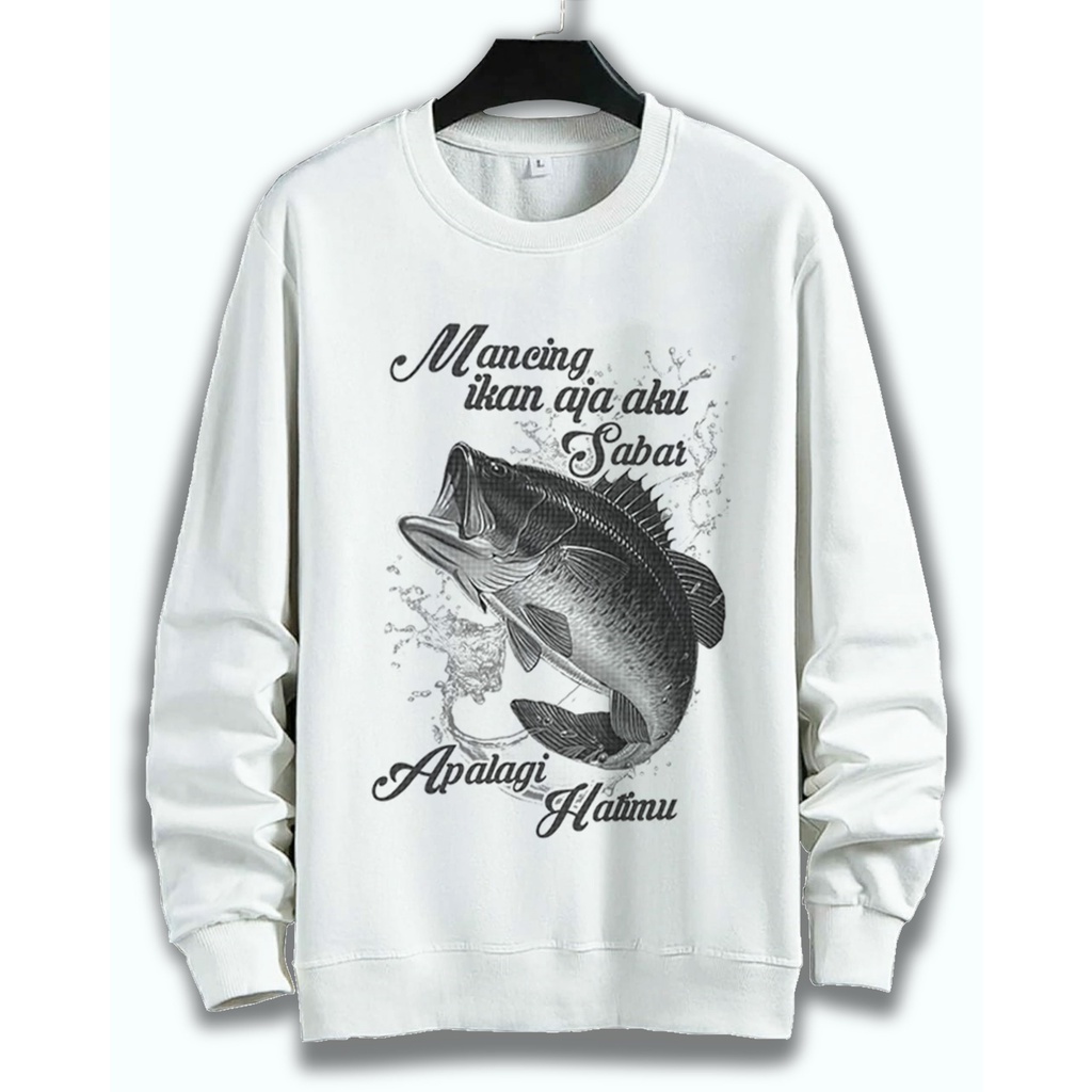 SWEATER UNISEX MANCING SABAR PRIA DAN WANITA SWEATER JUMBO