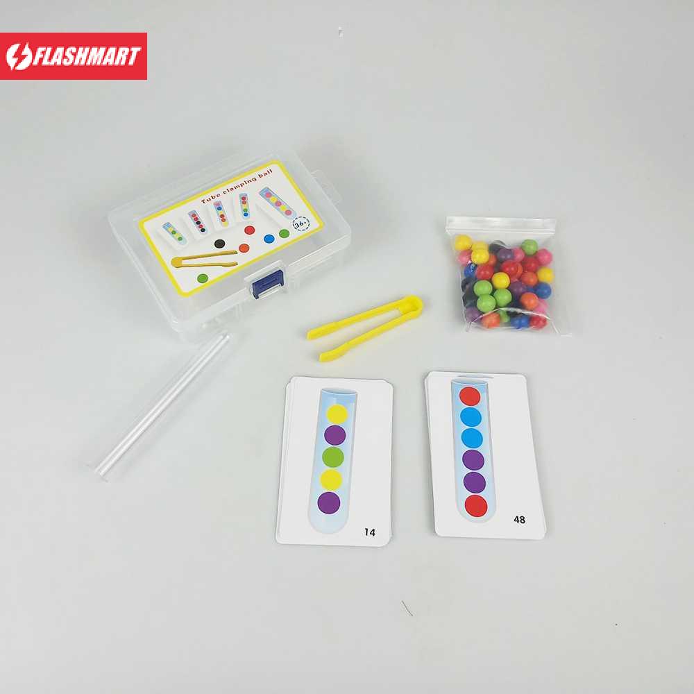 Flashmart Mainan Anak Montessori Beads Logic Test Children Toy - LTC1058