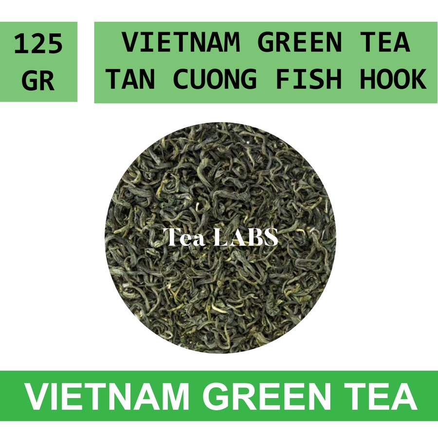 

Vietnam Tan Cuong Fish Hook Green Tea 125 GRAM