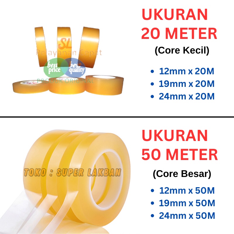 Isolasi Toples Kaleng Biskuit Can Sealing Tape Selotip Toples Food Grade Free of Hazardous Chemical