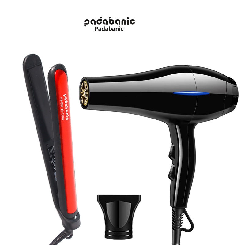 kombinasi cod catok 2IN1 Catokan Rambut lurus Hair Dryer pengering rambut