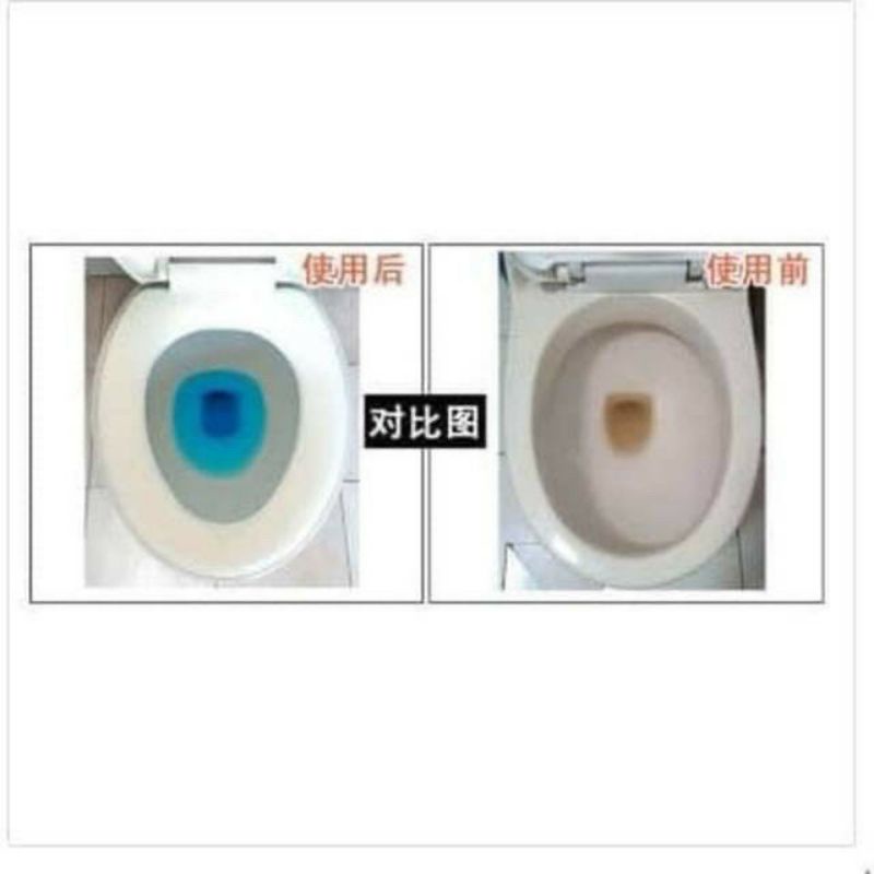 TABLET BIRU PEMBERSIH PENYEGAR PEWANGI TOILET WC KLOSET