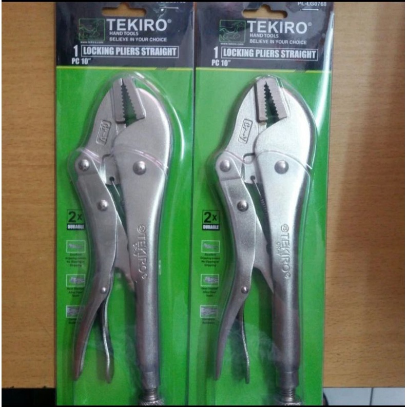 Tekiro tang buaya model lurus ukuran 7 inch / 10 inch