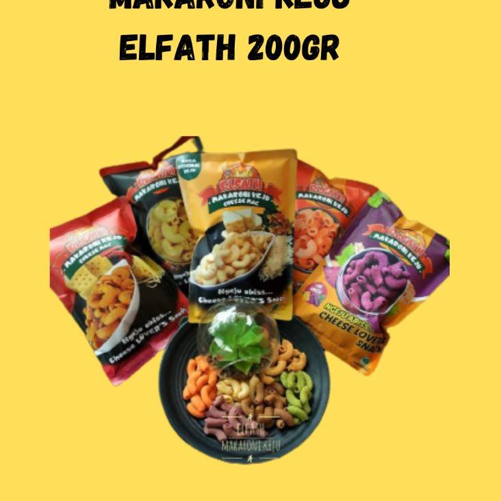 

Sabet Promo Makaroni Keju Elfath Kraft asli (Original Keju) 200 gr