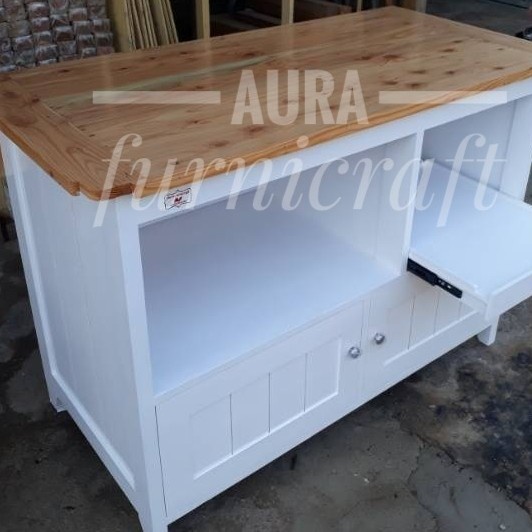 Rak Dapur Meja Dapur Island Table Kitchen Set