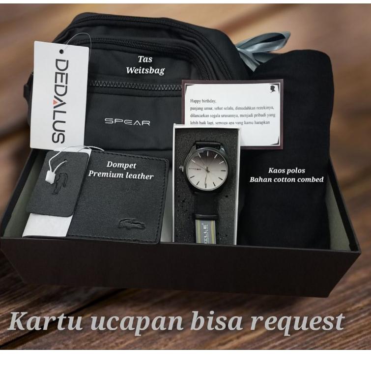 

♣ HAMPERS COWOK KADO ULANG TAHUN COWOK ANNIVERSARY GIFT BOX ☄