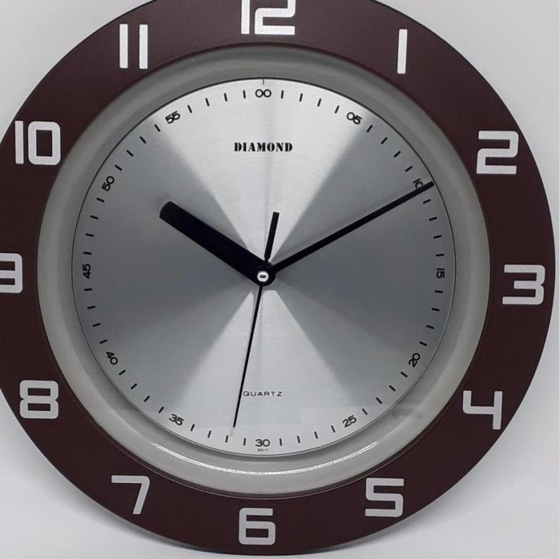 ۩ Jam Dinding Diamond 202T - Brown ✩