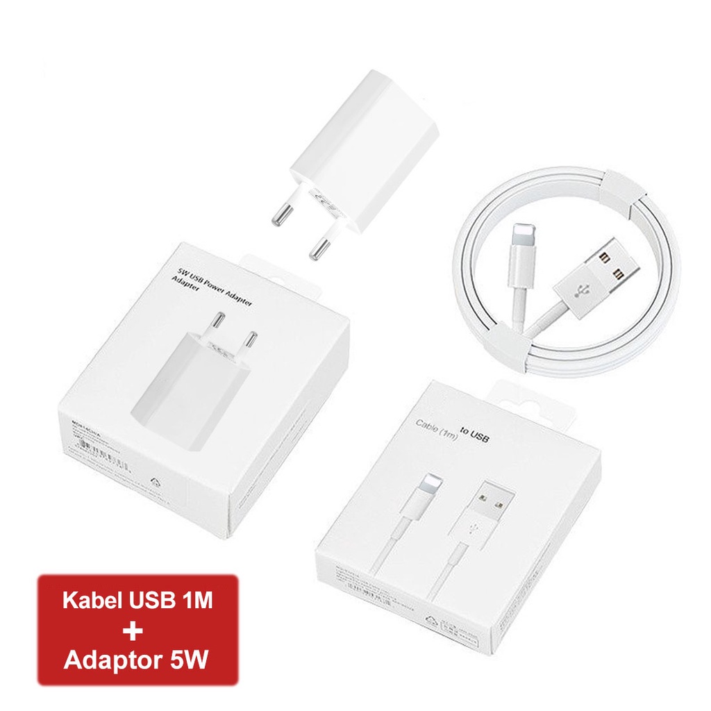 KABEL IP + ADAPTOR 5W/12W/20W/35W - CHARGER - KABEL DATA - CAS - KABEL CHARGER - KABEL CASAN - ADAPTER - KEPALA CHARGER - KABEL BY SMOLL