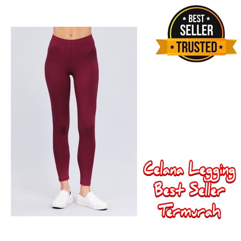 Legging panjang spandex premium standart muat sampai 90 kg