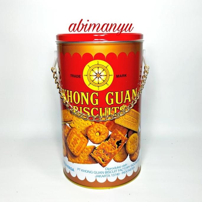 

BISKUIT KALENG BISKUIT KHONG GUAN KALENG BULAT RANTAI 1000 GRAM EL09I09A82L