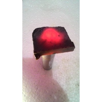 Batu Cincin Red Borneo Kalimantan Rough Natural HQ Pink Tua Harga Bersaing PGS1208