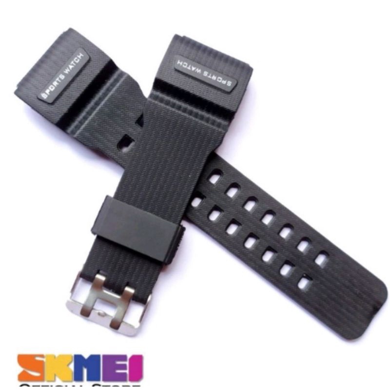 TALI JAM TANGAN SKEMEI 1358 KARET HITAM.STRAP SKEMEI 1358 TERMURAH
