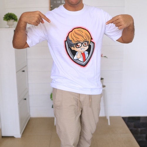 TSHIRTS BAJU KAOS ANAK DAN DEWASA MIKOCIL GAMER CUPU OFFICIAL YOUTUBER BAHAN PREMIUM