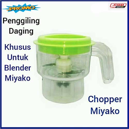 Penggiling Daging miyako national gilingan daging bumbu mini chopper cooper sayuran choper blender m