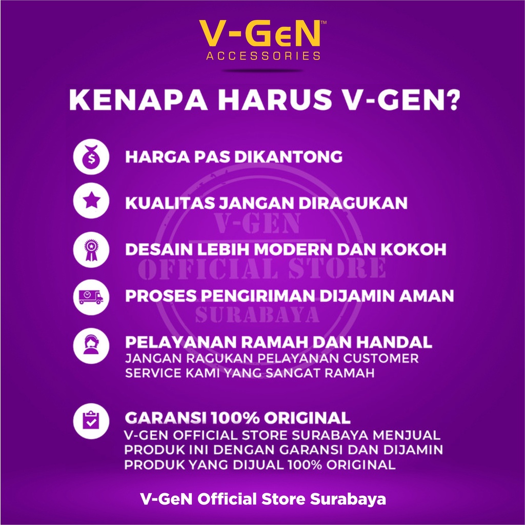 Kabel AUX V-GeN CA1-04 Audio Cable Type C to 3.5mm Male 1 Meter V-GeN