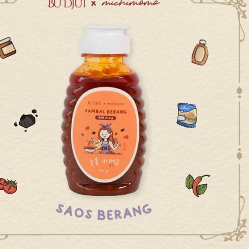 

✴ SAMBAL BU DJUI Saos Berang BBQ Arang x Michimomo ❋
