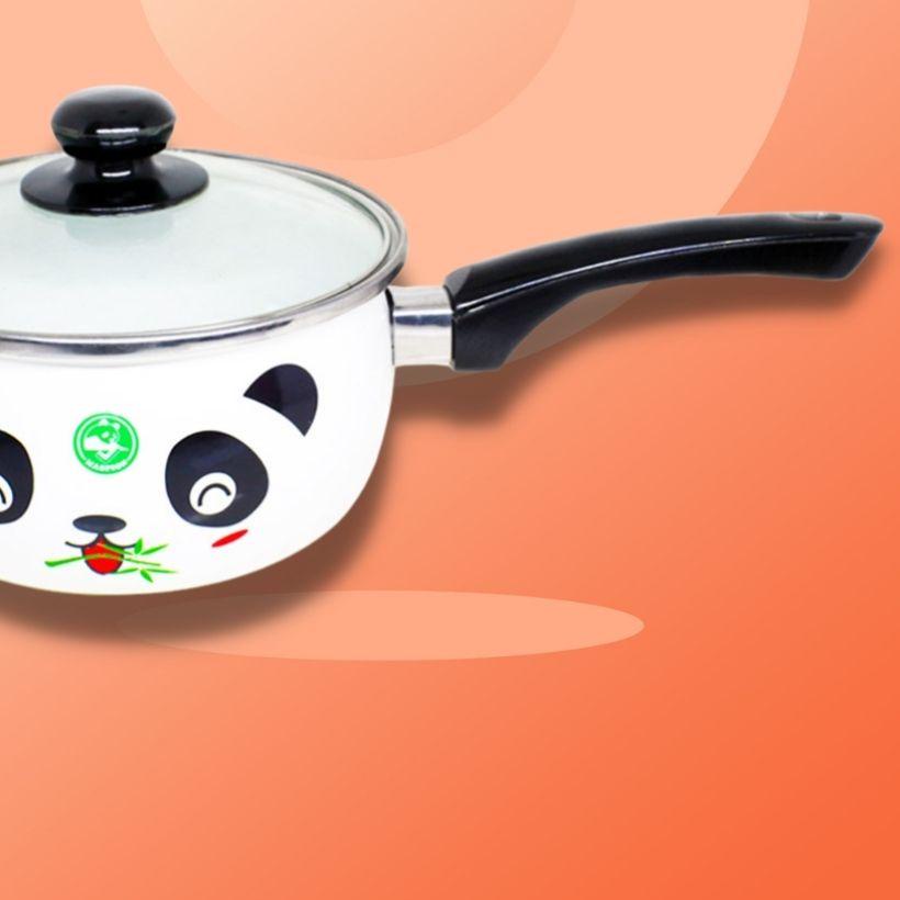 ♤ Panci Saucepan Maspion Hello Panda 18 cm ❂