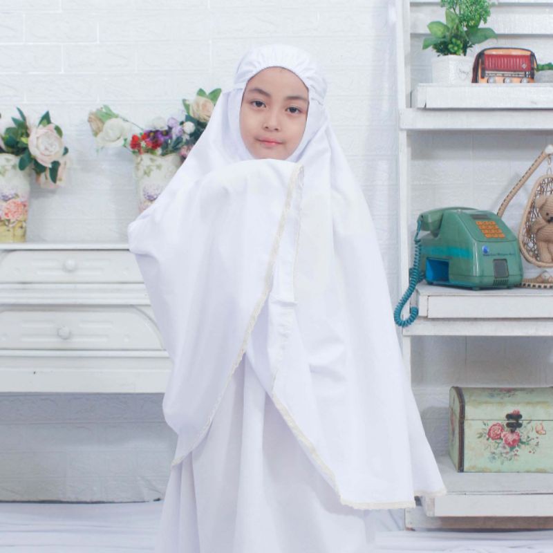 MUKENA ANAK KAMILA KAMIRA UMUR 5-10 TAHUN