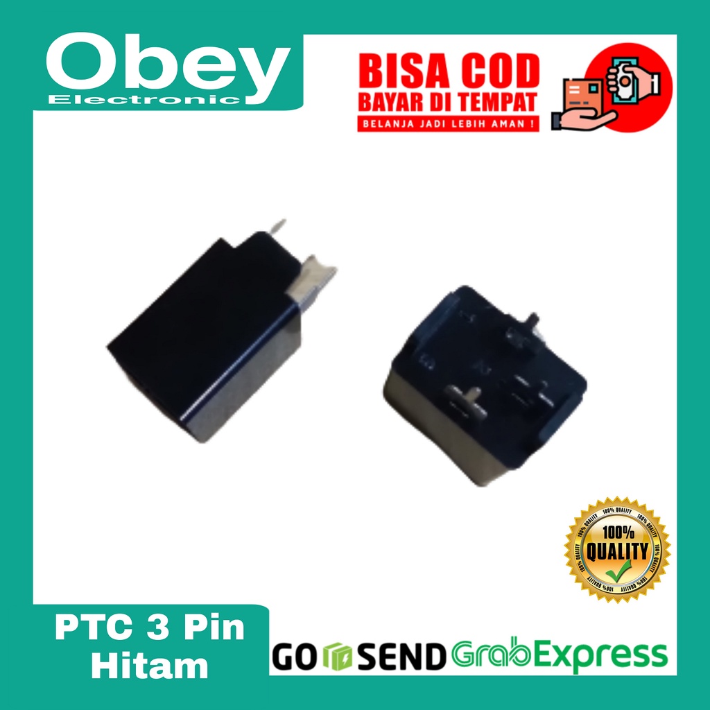 PTC 3 PIN HITAM