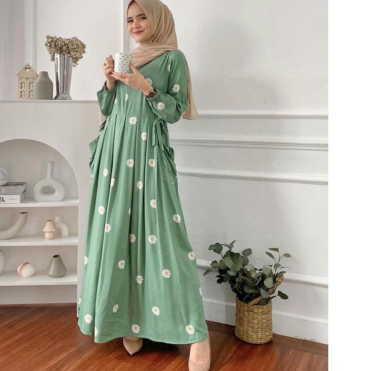 ֍ Gamis Milea / Dress Syari/ LD 120 cm / PB 130 cm / Gamis Rayon Premium / Dress Gamis Rayon Premium
