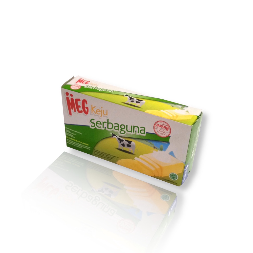 Meg keju serbaguna 165g / Keju Cheddar Olahan