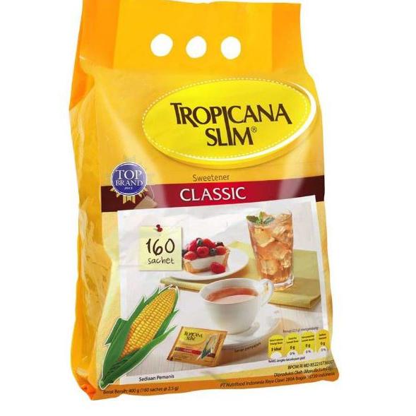 

New Product Gula Tropicana Slim Sweetener Classic Isi 20, 50