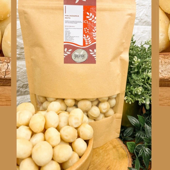 

Macadamia Nut 100 gr Premium / Kacang Macadamia 100 gr Premium