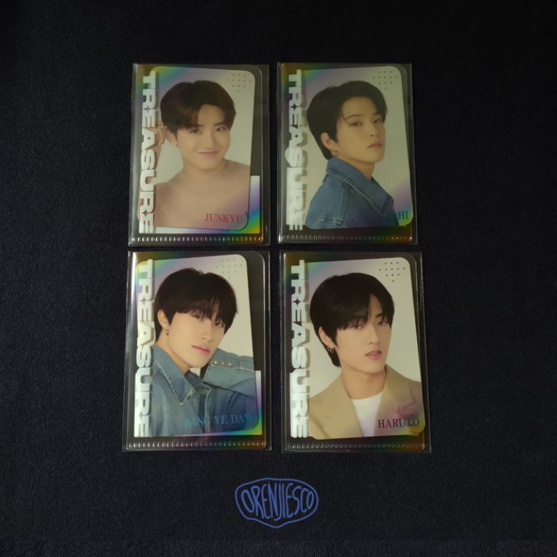 TREASURE JUNKYU ASAHI YEDAM HARUTO MD POPUP POP UP SHIBUYA JAPAN JP JPN JEPANG DILAN TC TRADING CARD