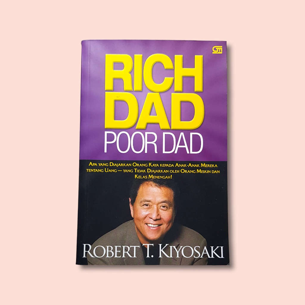 Rich dad poor dad robert kiyosaki buku bekas preloved book
