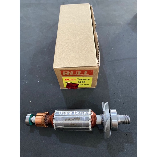 BULL ARMATURE 3709 ANGKER MESIN TRIMMER MAKITA 3709