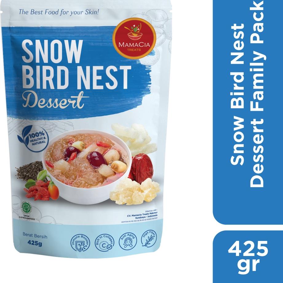 

♥ Mamacia Treats Paket Snow Bird Nest Dessert Family Pack (Teman Setia Peach Gum) ✲