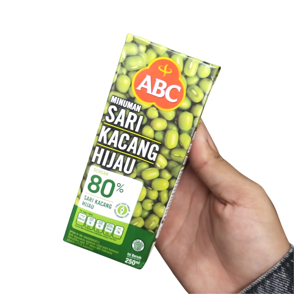 

ABC Minuman Sari Kacang Hijau 250ml Kemasan Kotak