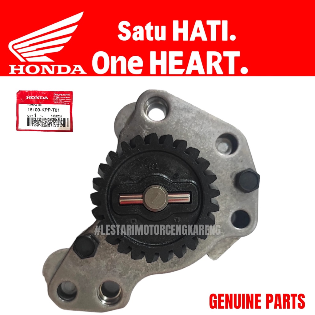 POMPA OLI CB150R SONIC 150 SUPRA GTR CBR 150 15100-KPP-T01 ORI AHM