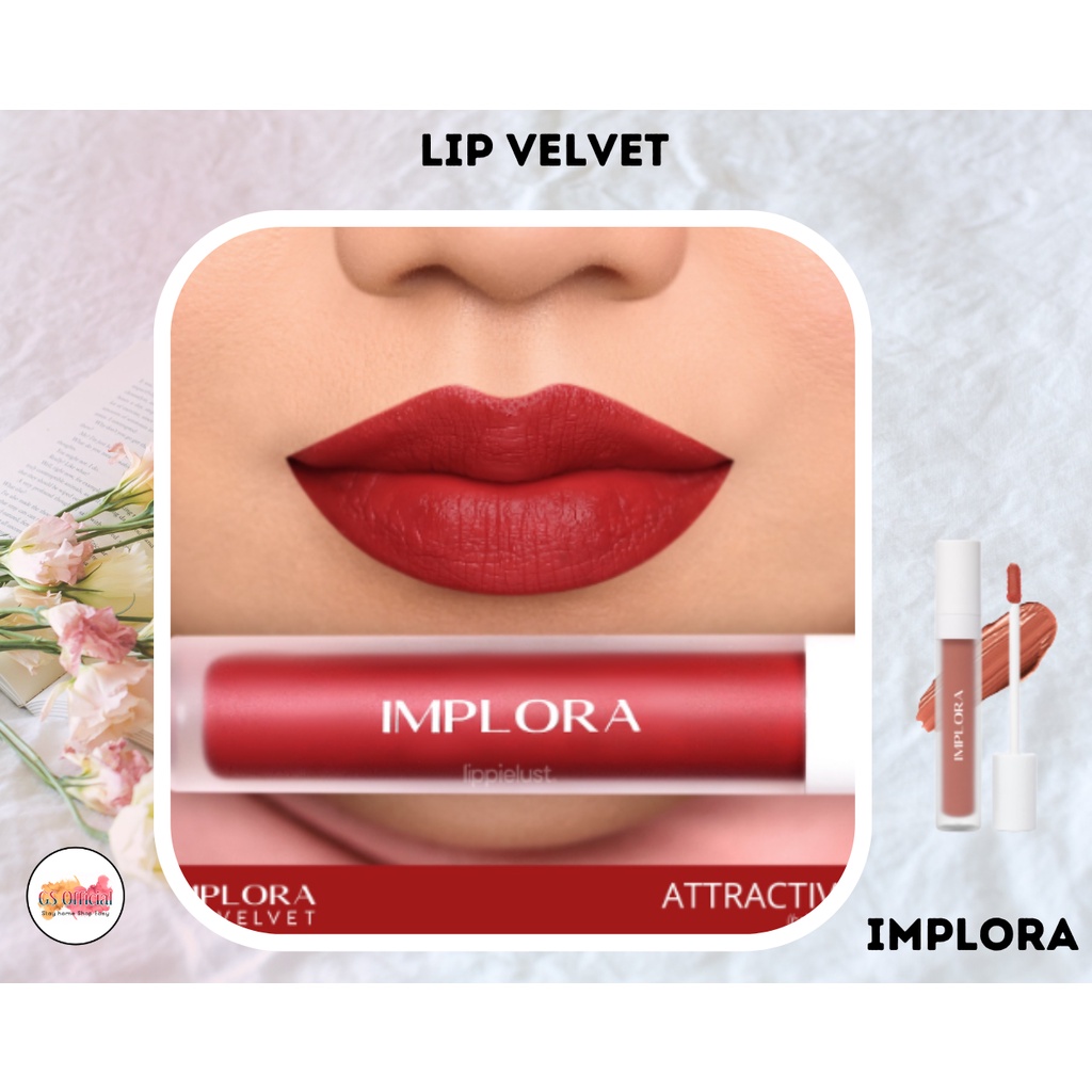 IMPLORA LIP VELVET NET. 4.6 GR