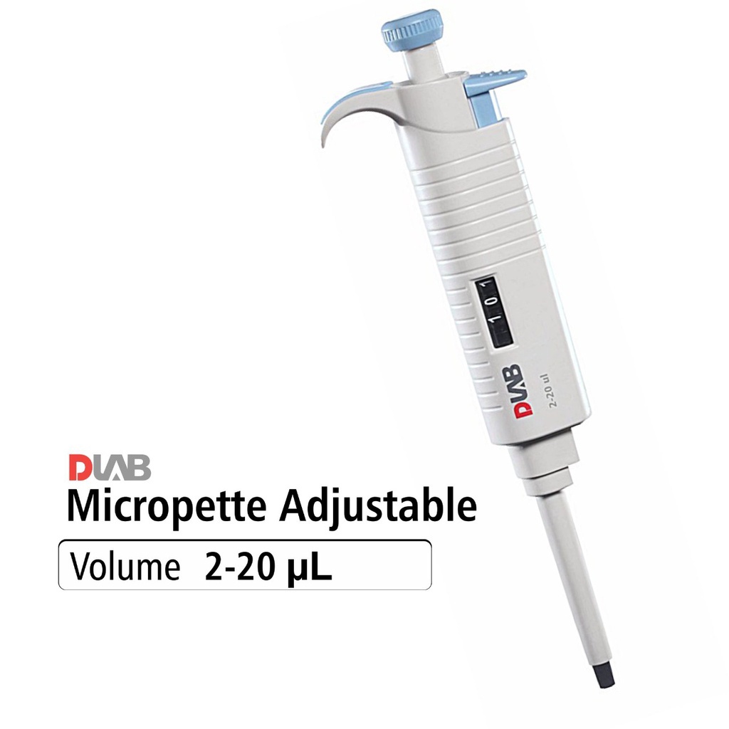 DLAB Micropipette Adjustable Micropipet OJ