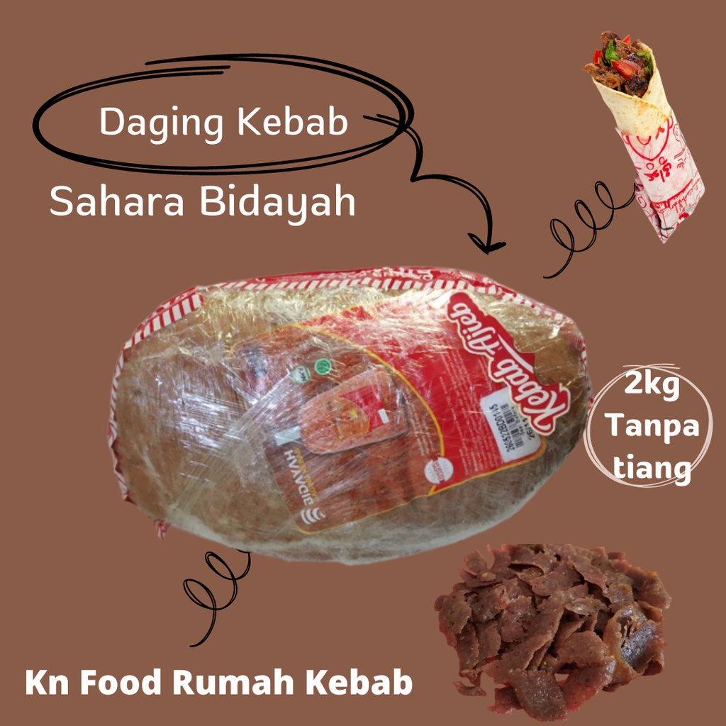 

Sahara Bidayah Mixed 2KG- Daging Kebab tanpa tiang- 2KG