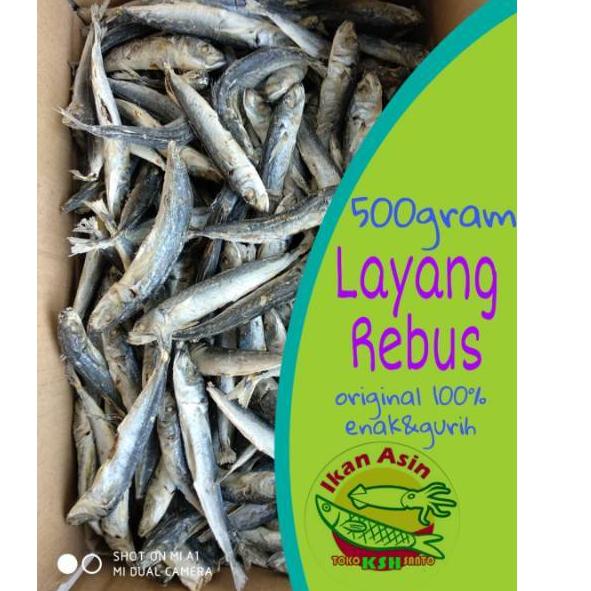 

Lagi murah Ikan asin layang rebus-500gram