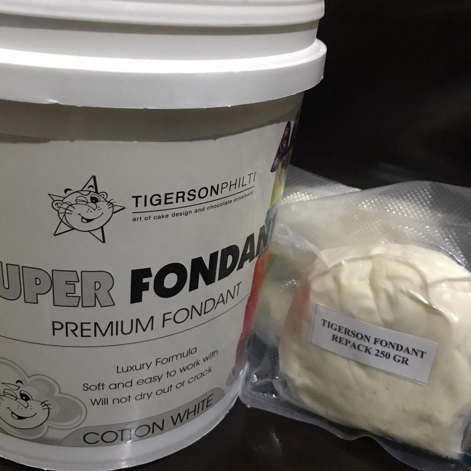 

Sikat Habis Fondant Tigerson - Super Fondant Tigerson White Rep 250gr!!